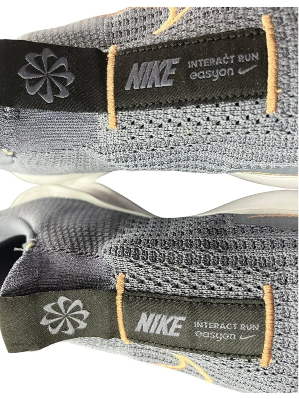 Nike Interact Run Easy On Running Shoes Gray SZ Men's 9.5